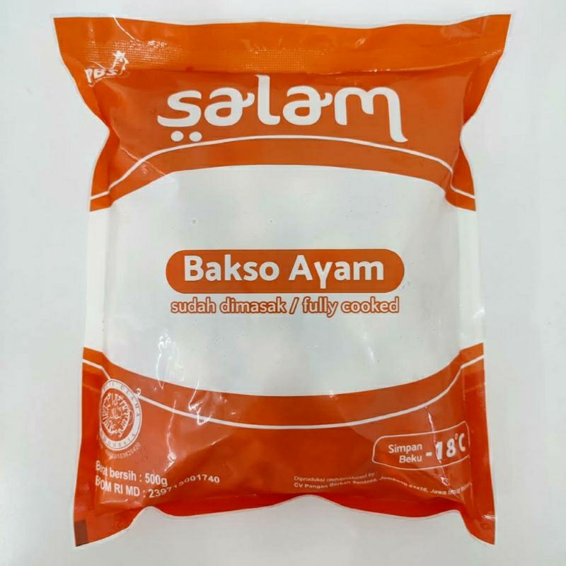 

Salam Bakso Ayam Kerikil 500 gr