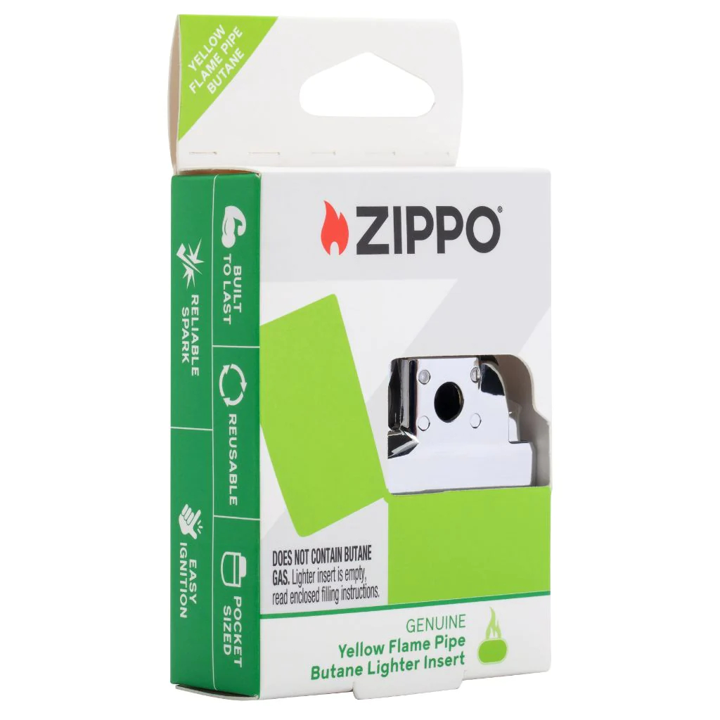 Original Insert Zippo Yellow Flame Butane Pipe Lighter 65884