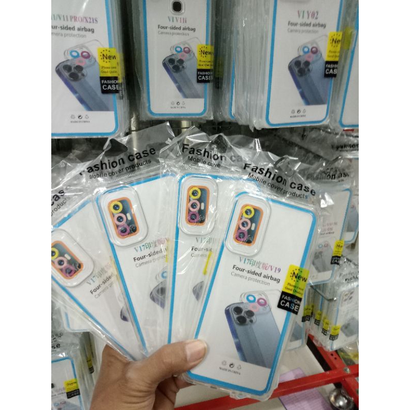 Softcase Silikon Transparan VIVO V19/V17 Casing bening Clear transparan