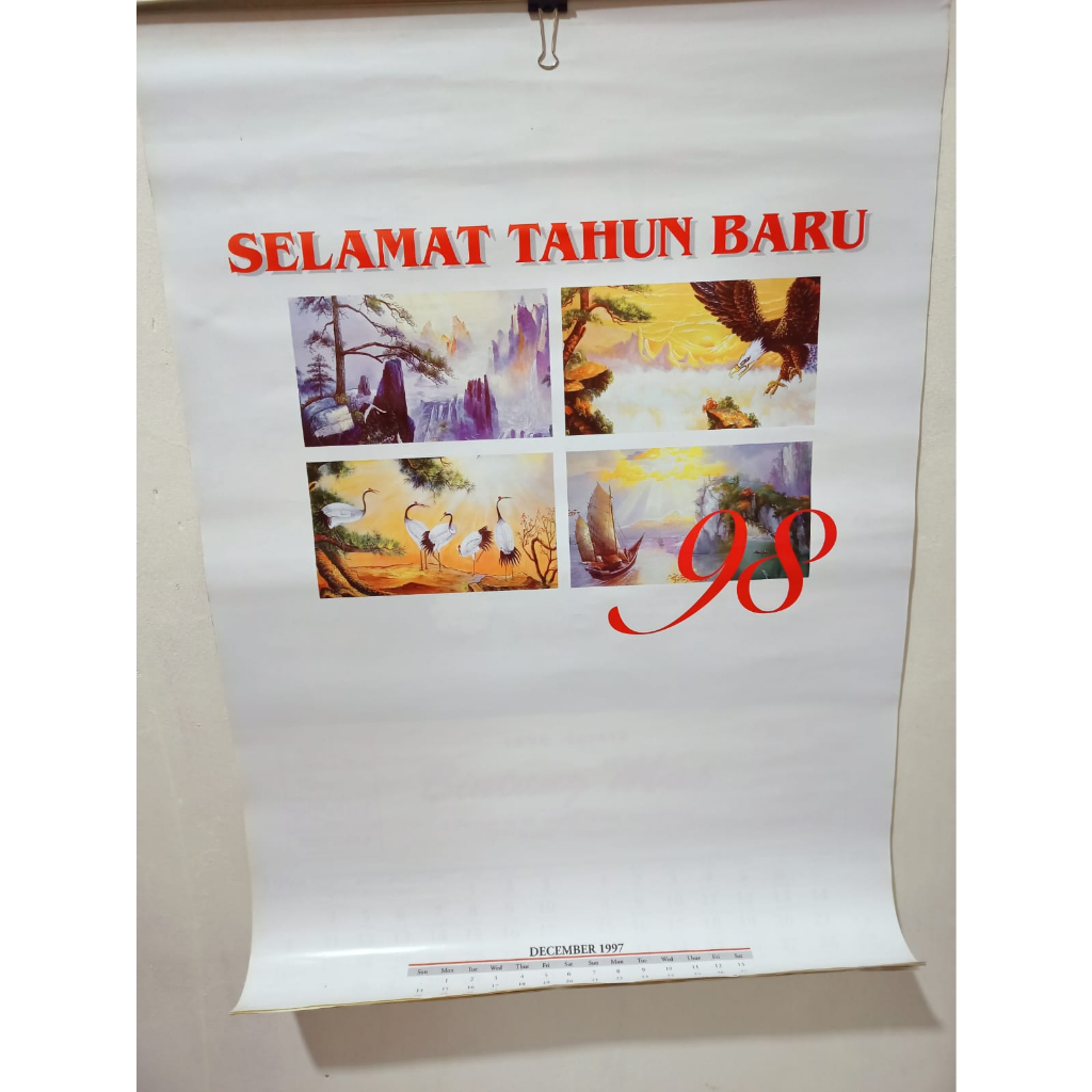 

Kalender Lawas Tahun 1998 Toko Sepatu Bintang Mas Bandar Lampung