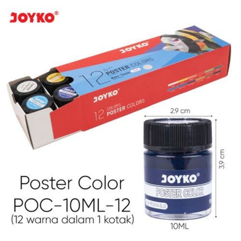 Cat Poster Titi Joyko 12 Warna