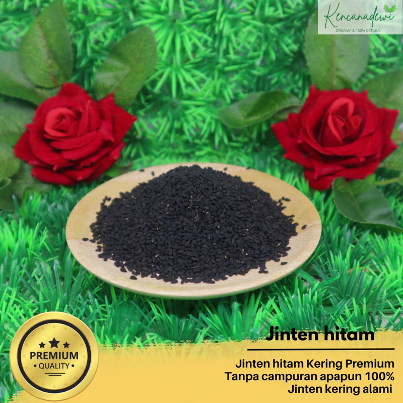 

Biji jinten / jintan hitam murni / Habbatussauda 100gram - 1kg