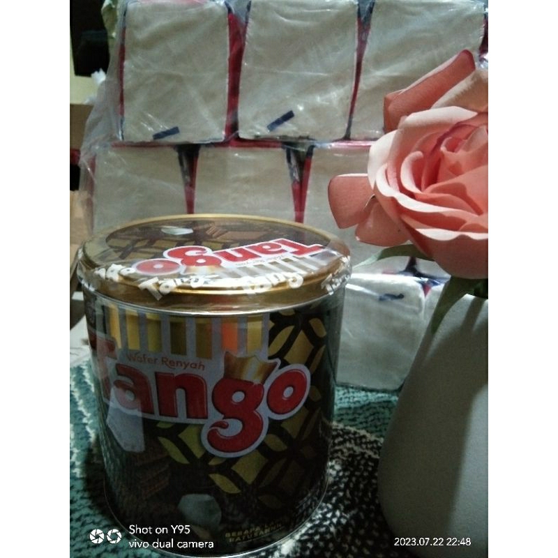 

wafer tango coklat kaleng 267gr
