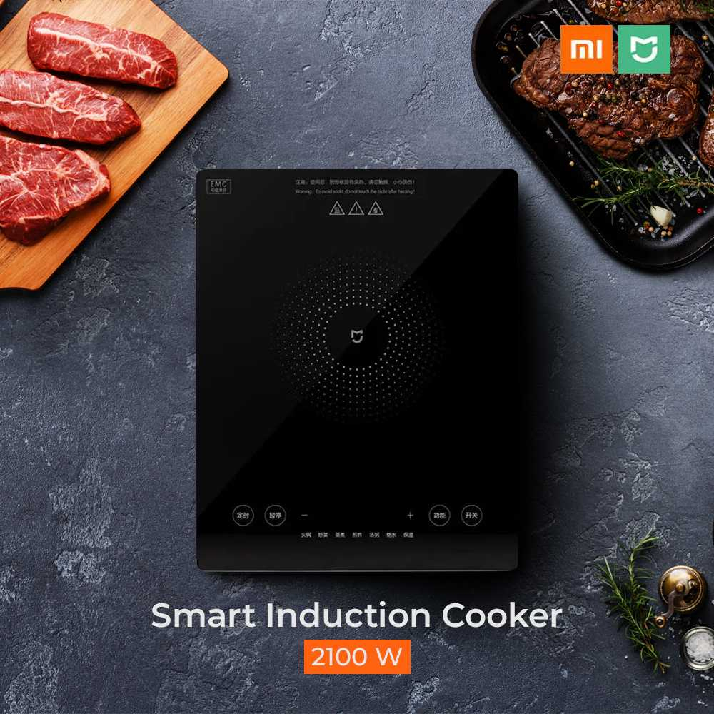 KOMPOR LISTRIK 1 TUNGKU XIAOMI A1 KOMPOR LISTRIK MEMASAK TUNGKU SINGLE INDUKSI 2100 W