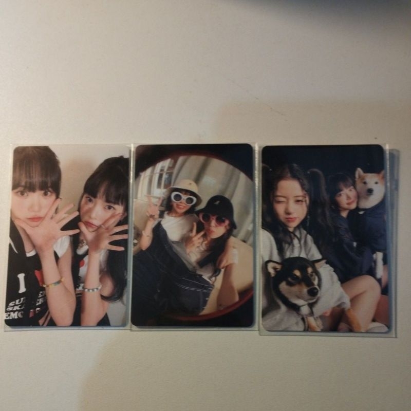 photocard le sserafim weverse unit unforgiven