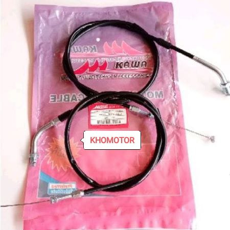 KABEL TALI GAS SET A DAN B ATAS BAWAH TIGER NEW REVO REVOLUTION NON ORIGINAL