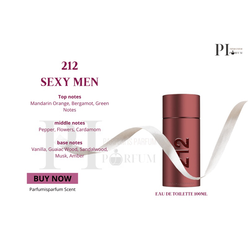 212 Sexy Men Tester EDT 30ML 100ML