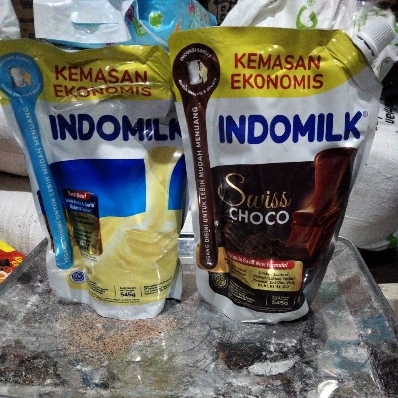 

susu indomilk pouch