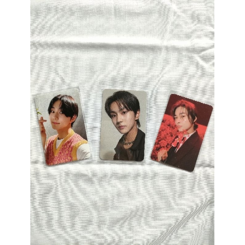 OFFICIAL PHOTOCARD PC ENHYPEN POB SHOPEE JUNGWON NIKI DIMENSION DILEMMA ANSWER DARK BLOOD VIDEO CALL