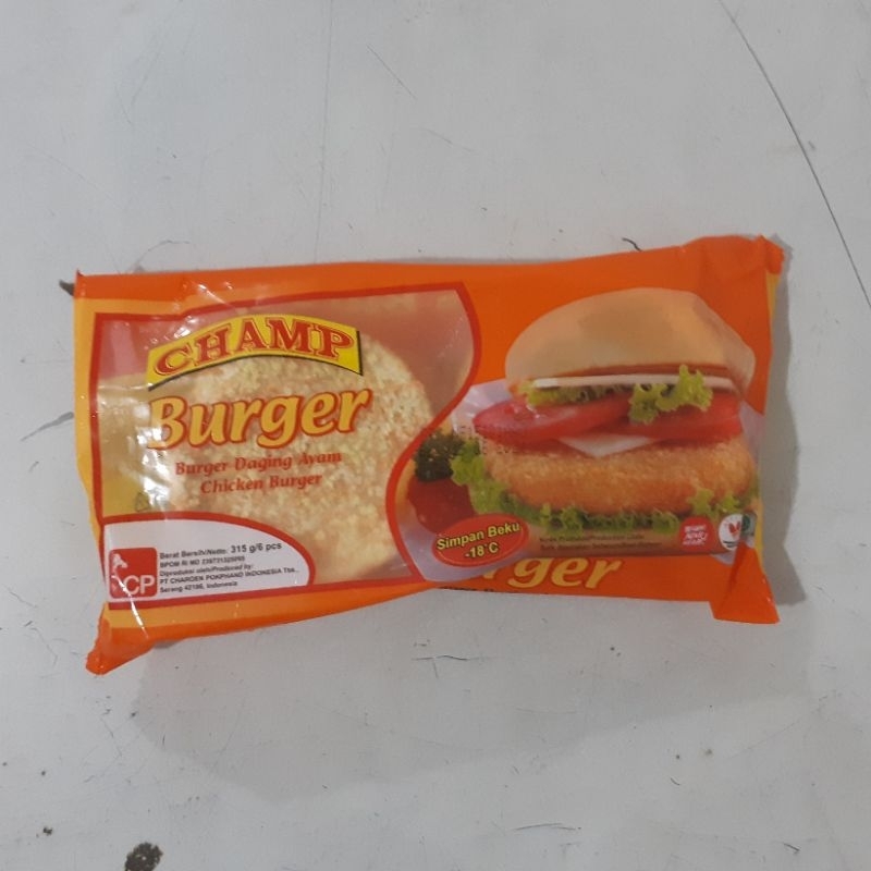 

Champ Burger Ayam 300g