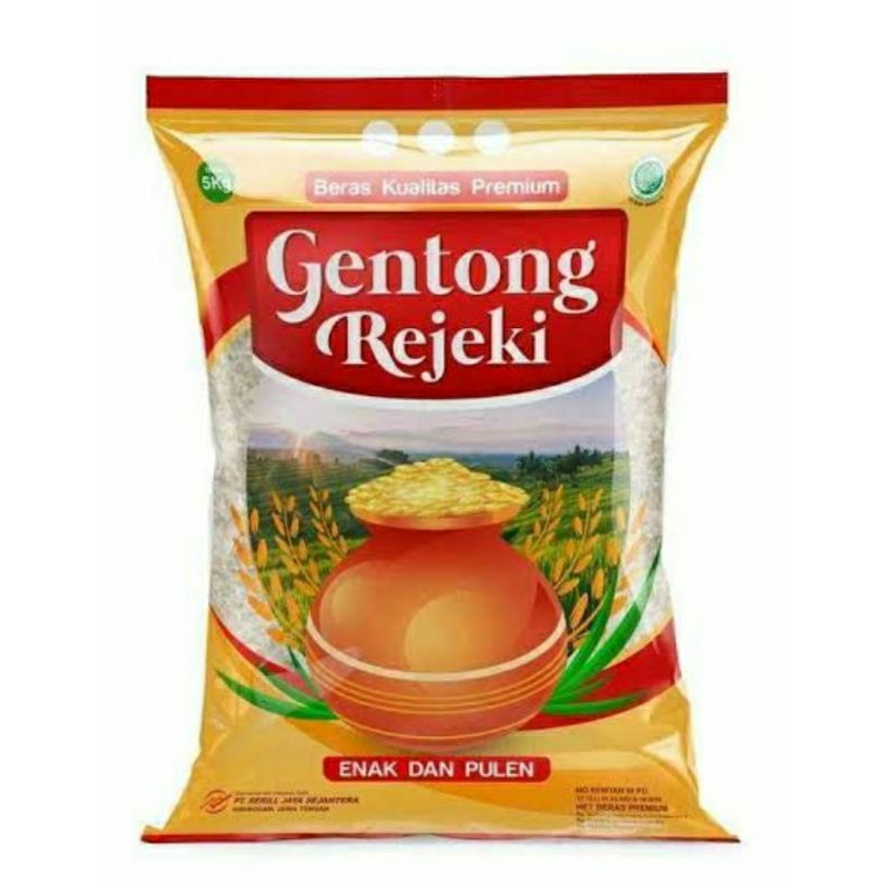 

Beras gentong rejeki 5 kg