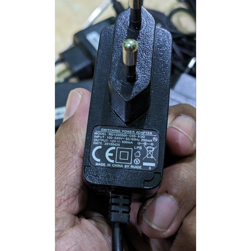 Adaptor 12 volt router STB lampu led dan lain-lain 12 V 12V