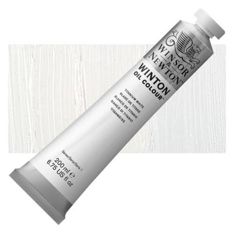 

Cat Minyak WINTON OIL COLOUR 200 ML Titanium White WINSOR & NEWTON