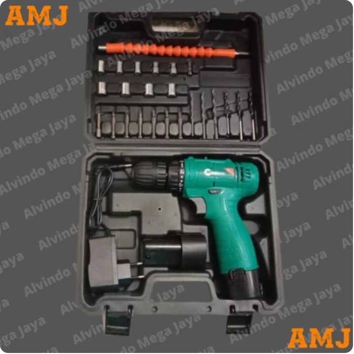CORDLESS DRILL MAILTANK 12V BOR BATERAI BATEREI DRILL BOR SH216