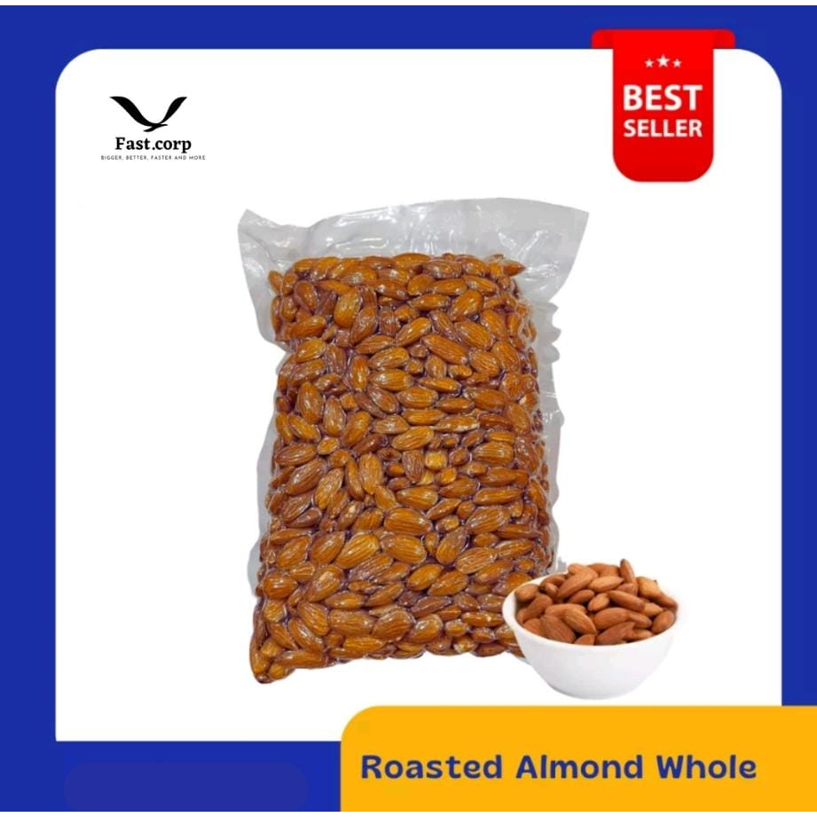 

Kacang Almond Panggang Super Roasted Selected Almond 0.1kg