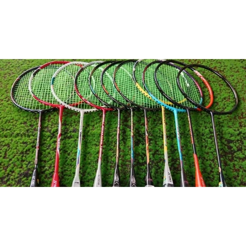 [24-25LBS] Raket Badminton TARIKAN KENCENG Bonus Gripkaret Bisa COD
