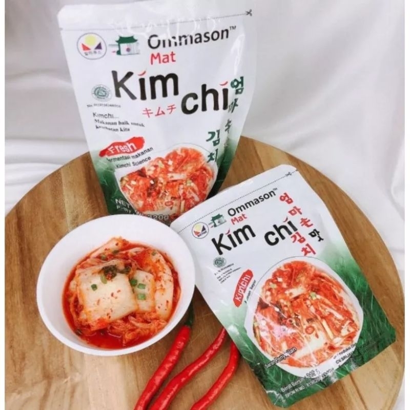 

Kimchi Mat Ommason / Sayuran Sehat 320gr Dan 215gr