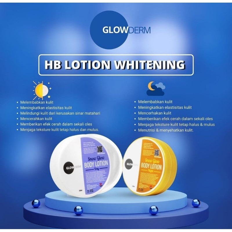 GLOWDERM BODY LOTION WHITENING SNOW GLOW