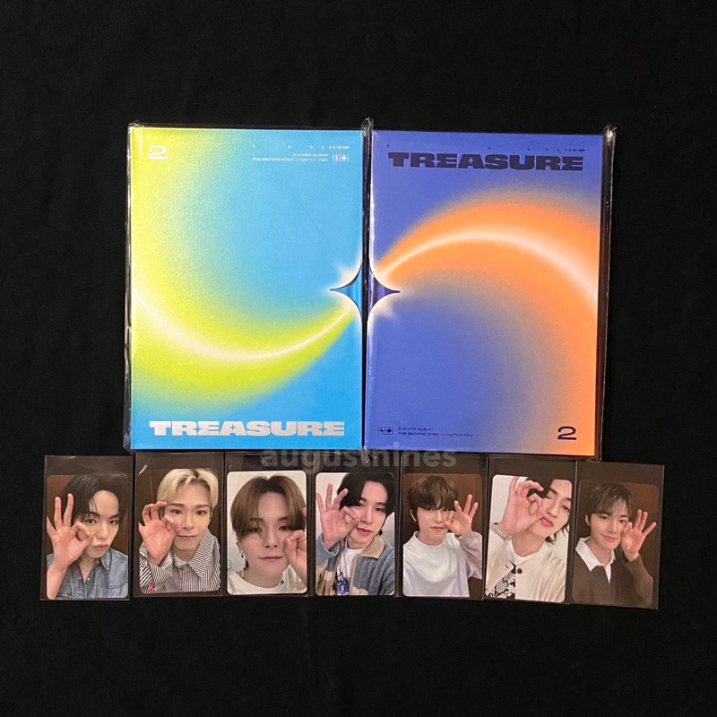 TREASURE KTOWN FS JAKARTA THE SECOND STEP: CHAPTER TWO ALBUM SEALED YOSHI ASAHI JAEHYUK DOYOUNG HARU