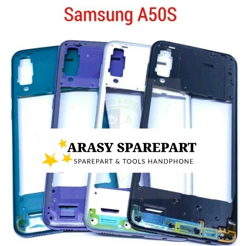 Tulang Rangka Bazel Tutup Mesin Samsung a50s Original