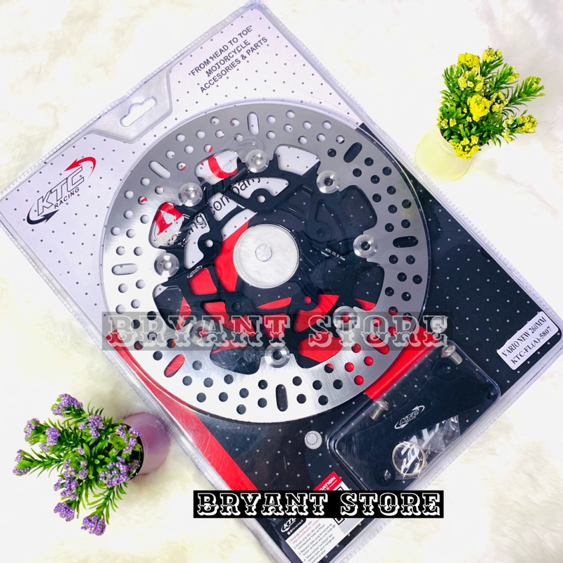 Piringan Cakram Depan KTC Disk 260MM Vario 150 New Lubang 5 Original Disc Vario150 260 MM KTC CNC