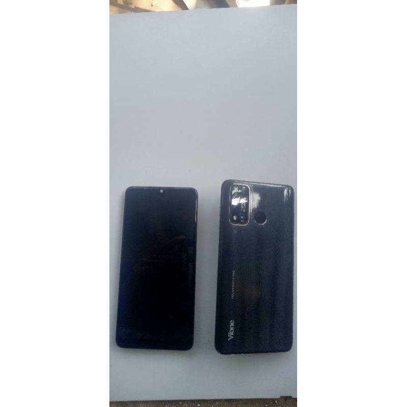 LCD touchscreen hp Vfone model star warna hitam