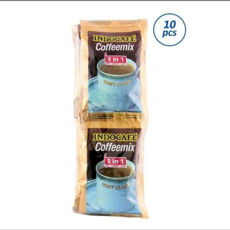 

Indocafe Coffe Mix 3in1 10sachet/ 1renceng