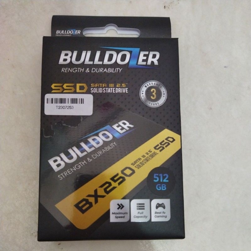 SSD BULLDOZER 128GB/256GB/512GB