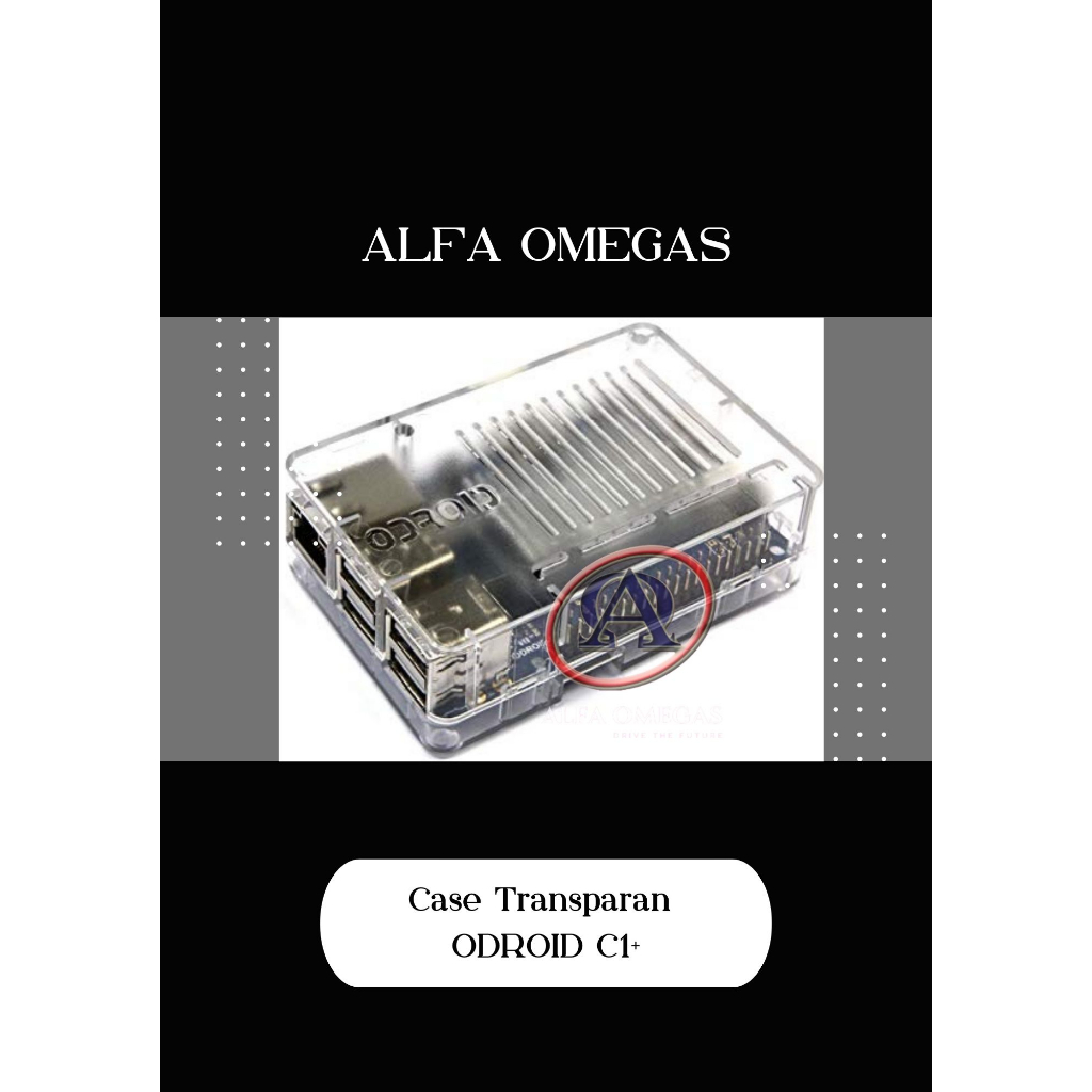 Case Transparan ODROID C2/C1+ Case Clear ODROID C2/C1+