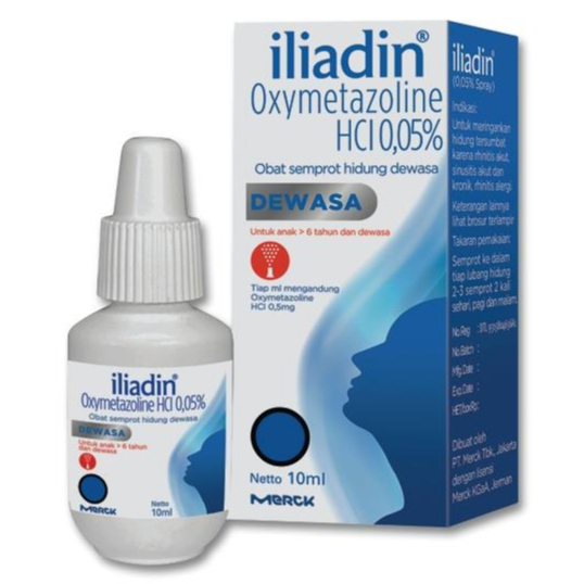 Iliadin Dewasa 0.05% Nasal Spray 10 ml