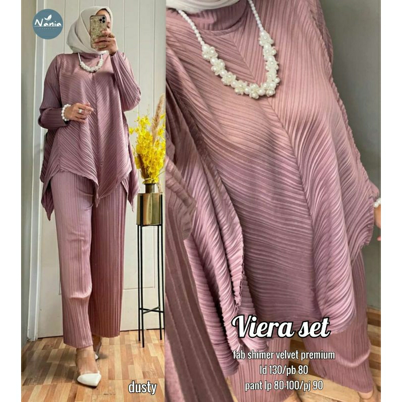SETELAN SET VIERA / SHIMER VALVET PREMIUM / NANIA COLLECTION