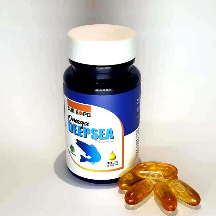 OMEGA 3  SUNHOPE DEEP SEA 30 SOFGEL BPOM HALAL