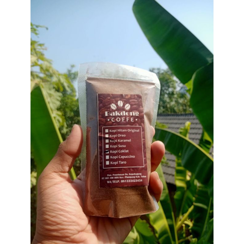 

Kopi Hitam coklat bubuk 200gr/kualitas pilihan kemasan praktis.