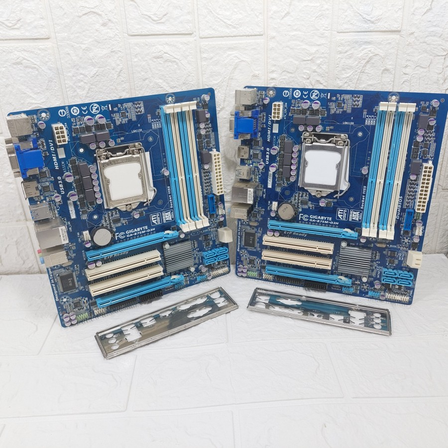 Gigabyte Motherboard GA-B75M-D3H Socket 1155