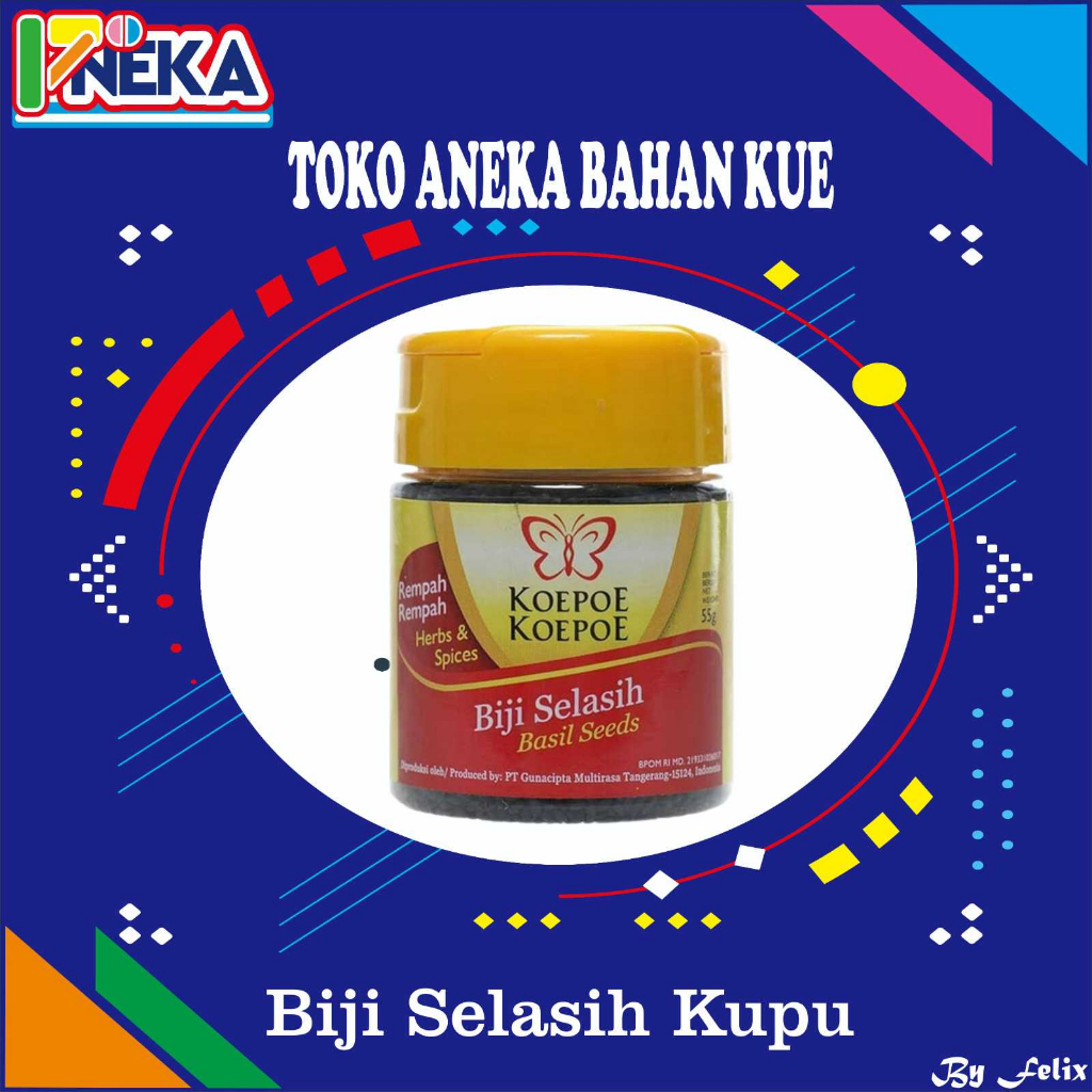 

Biji Selasih Koepoe Koepoe 50g