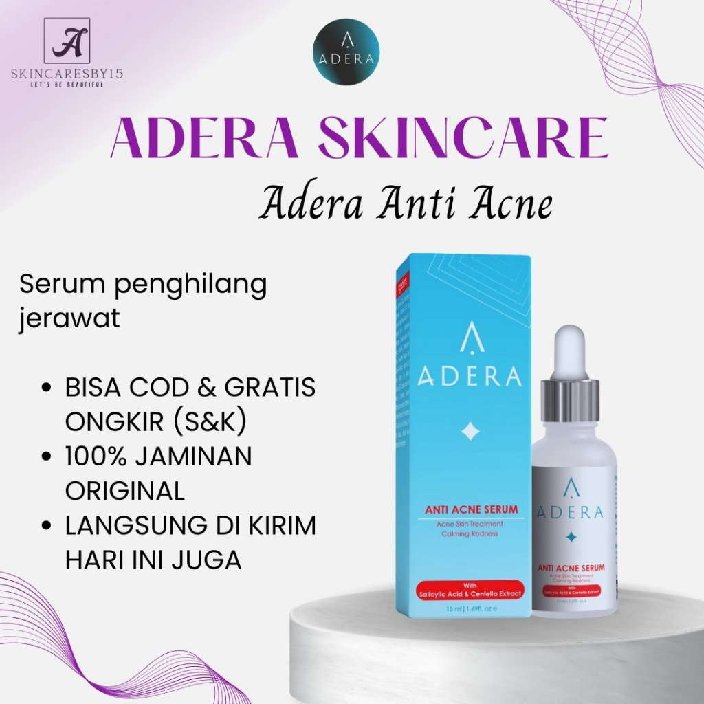 SERUM ADERA ANTI ACNE SERUM ORI