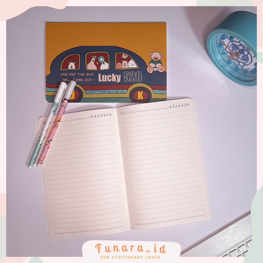 Notebook A5 / Notebook Lucu / Note / Notebook Mini / Notebook Aesthetic