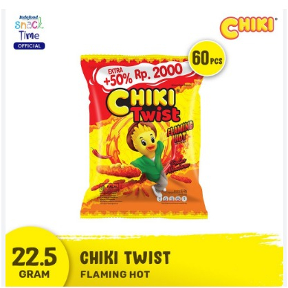 

CHIKI TWIST Cheetos kemasan baru (22.5 g x 10 pcs)