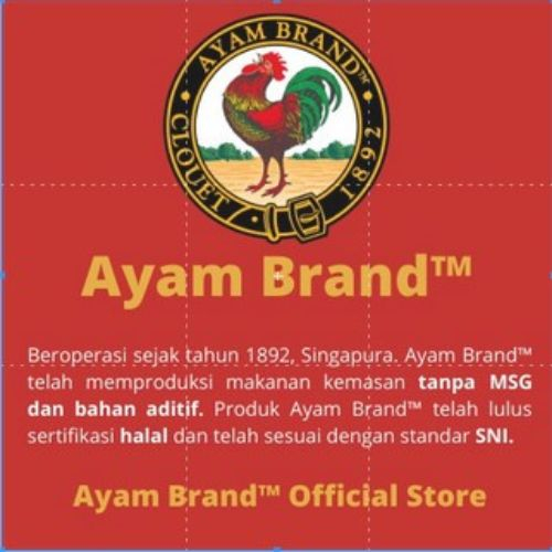 

Ayam Brand - Ikan Tuna Kaleng Chunk In Brine 24 pcs 150gr