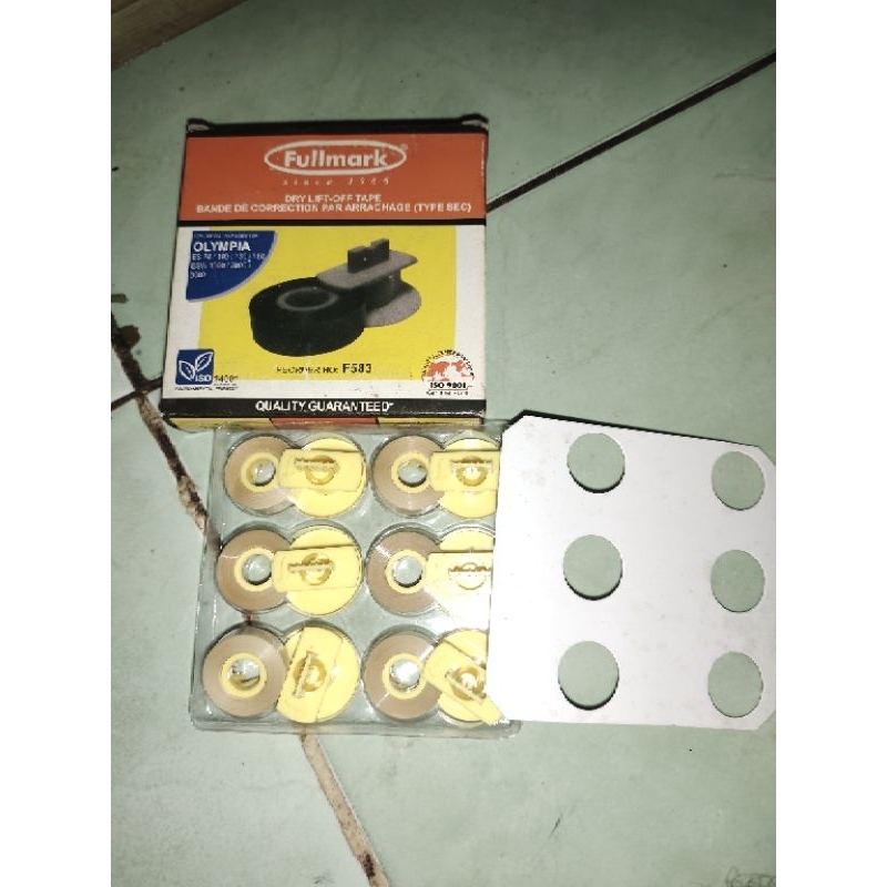 

Penghapus Pita Mesin Tik Brother Fullmark Dry Lift-Off Tape