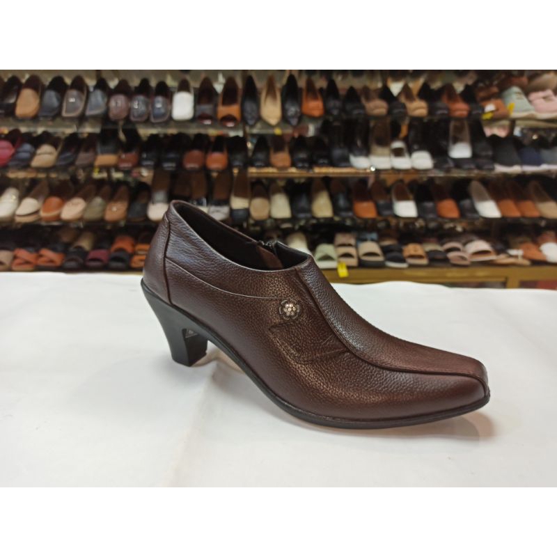 Scorpion 2680 Sepatu Semi boot wanita kulit sapi asli