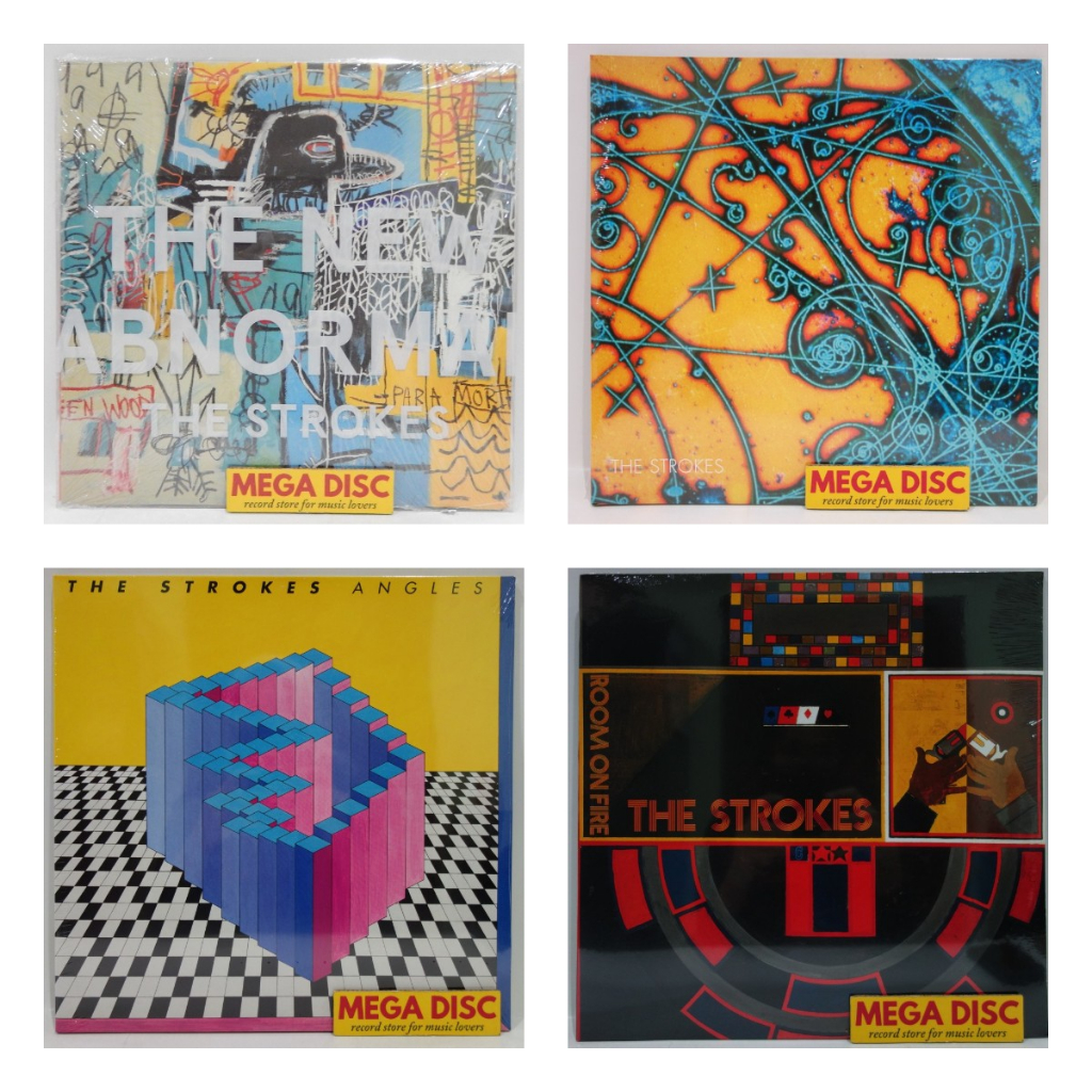 LP The Strokes Album Vinyl Piringan Hitam PH - Cek Varian / Barcode