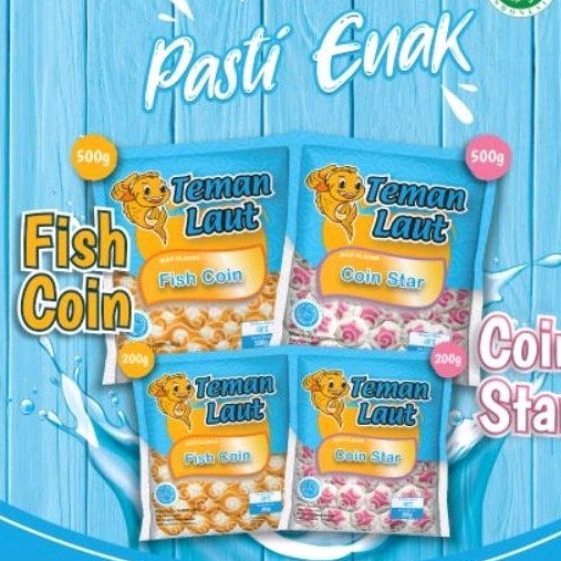 

Teman Laut Fish Coin 500gr frozenfood