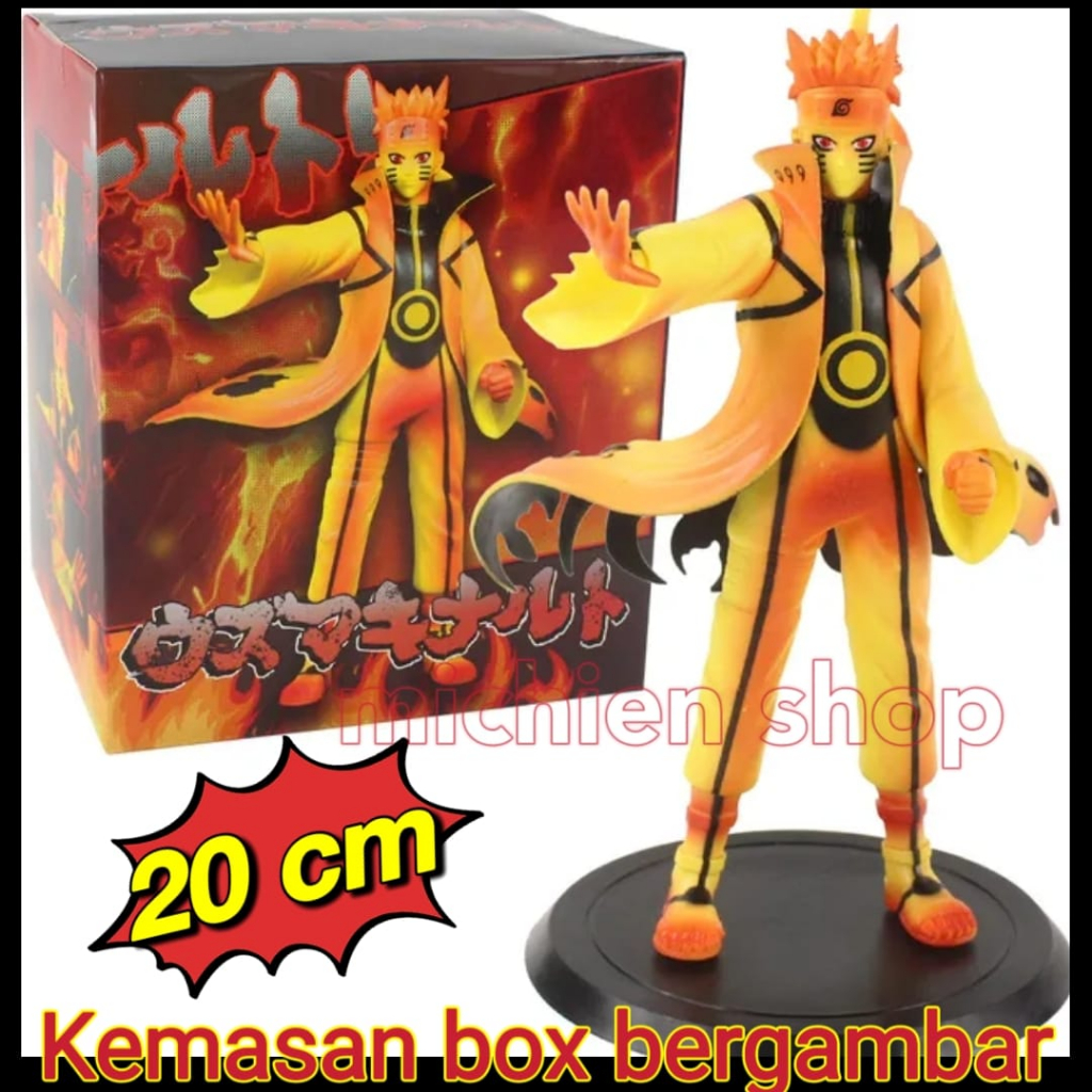 ACTION FIGURE UZUMAKI NARUTO SIX PATS NARUTO RIKUDO SENIN MODE