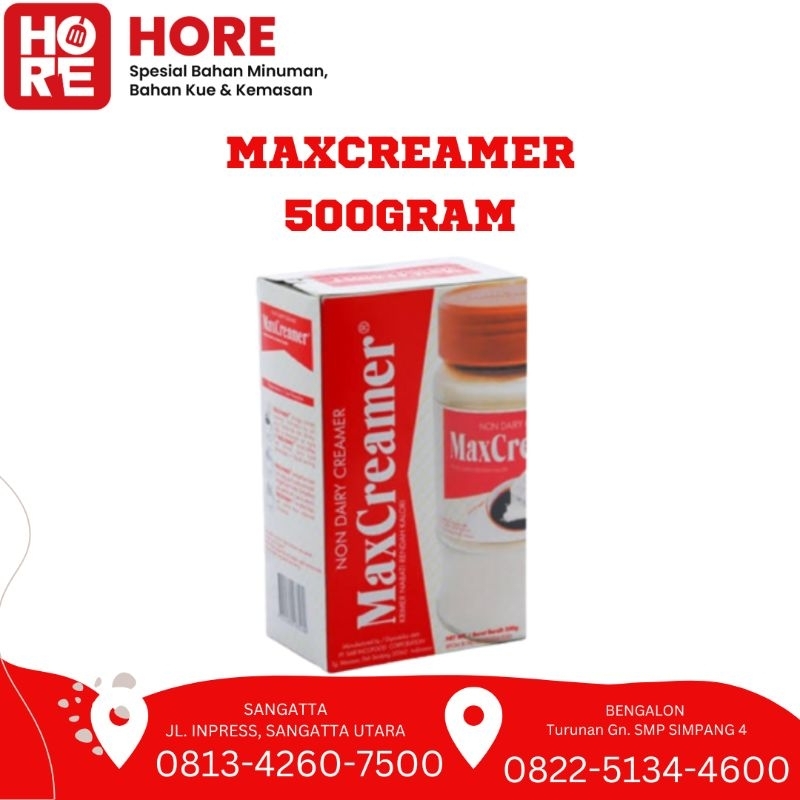 

MAX Creamer 500gr (non dairy creamer)