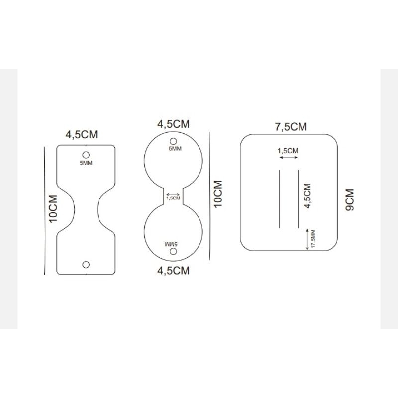 

pisau pond 5 item custom