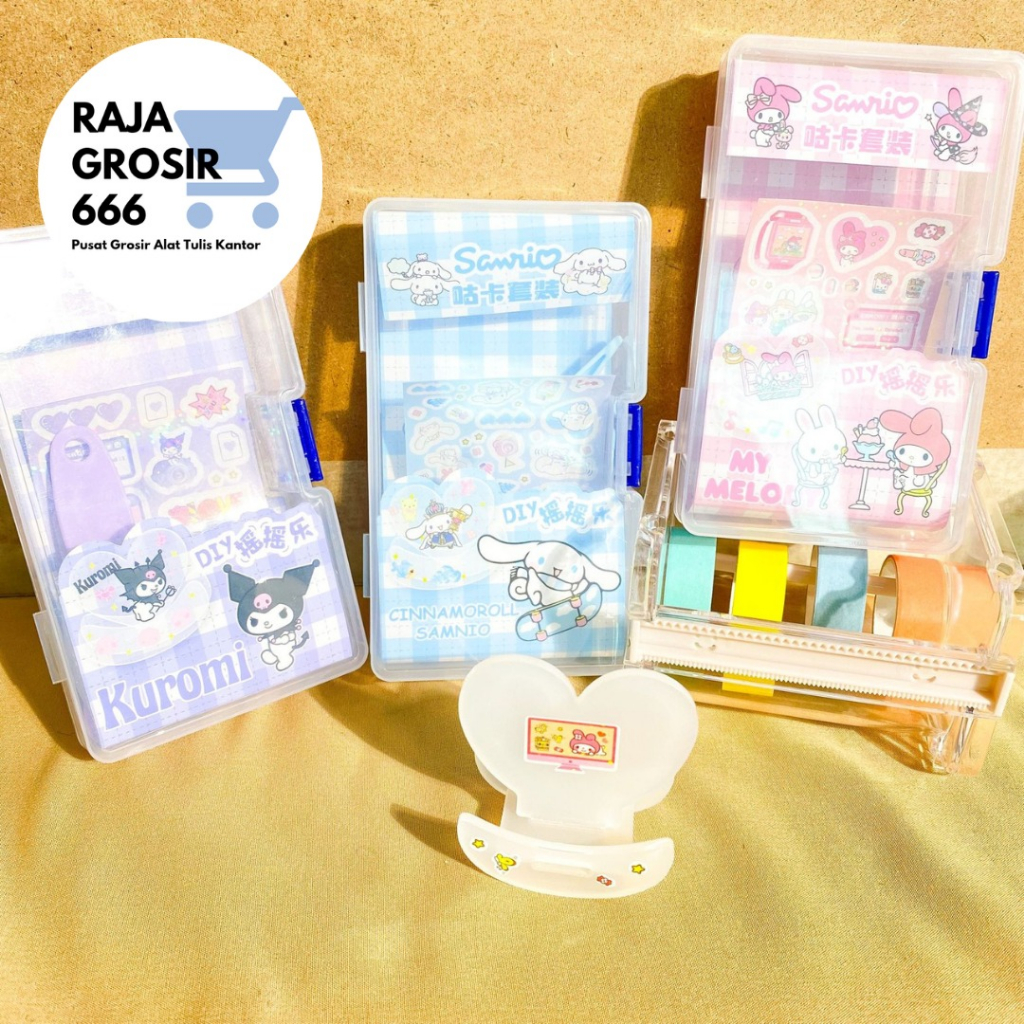 

DIY AYUNAN SANRIO HS-8088 MAINAN SUSUN MINIATUR PUZZLE RAKIT 3D ORIGINAL TERMURAH