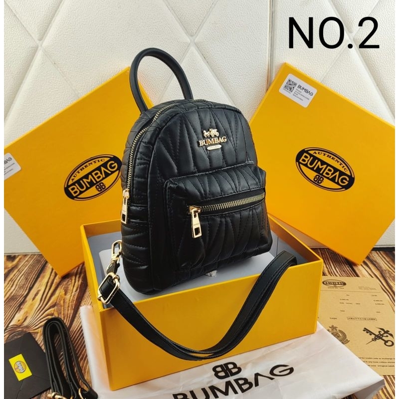 BUMBAG / Ransel Baby Mini Import Free Box Original - Tas Ransel Wanita