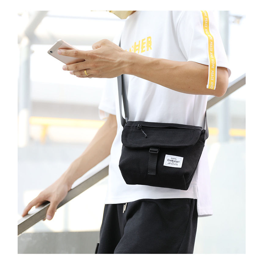 Sling Bag Stylish dengan Desain Maskulin Tas casual Pria Daniel Tas Selempang Pria Waterproof Import