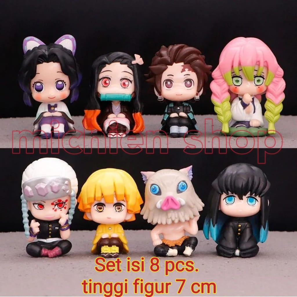 Figure Demon Slayer Kimetsu No Yaiba Look up series set 8